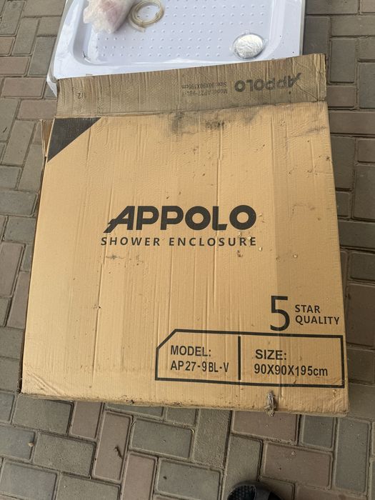 Душевой поддон Appolo AP-T79W 90x90