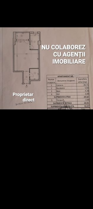 13 Septembrie studio bloc 2017 stradal, propietar direct