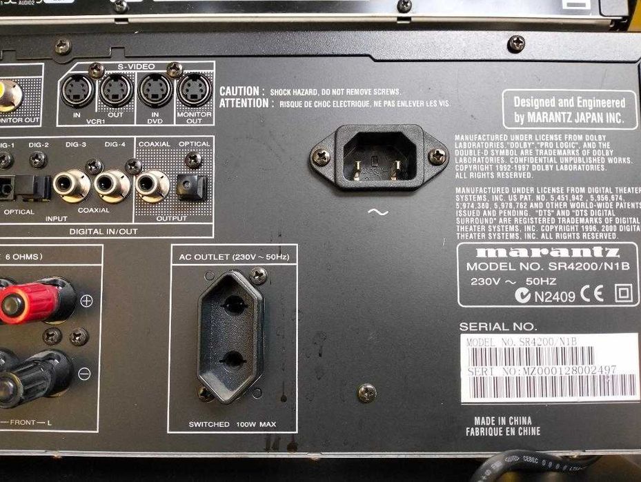 Statie Receiver Marantz SR 4400 5.1 amplificator puternic