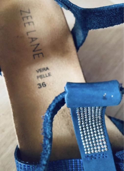 Zee Lane sandale piele intoarsa