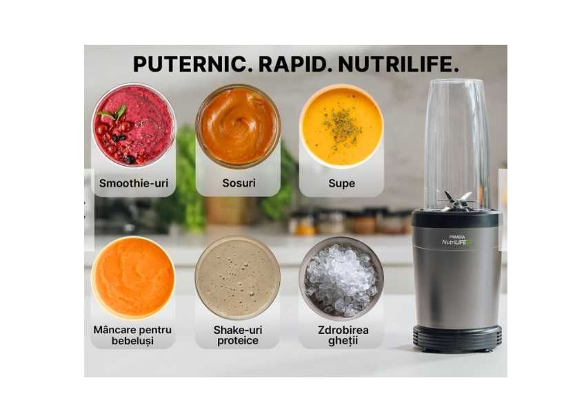 Blender Multifunctional Primera Nutrilife Nefolosit FullBox Garantie