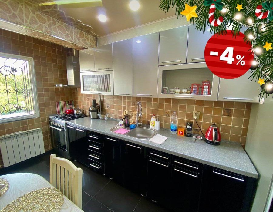 3х комнатная квартира 72 м2  Паркентский рынок, Теген