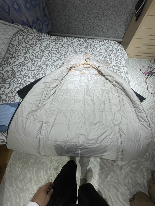 Куртка зимняя теплая длинная