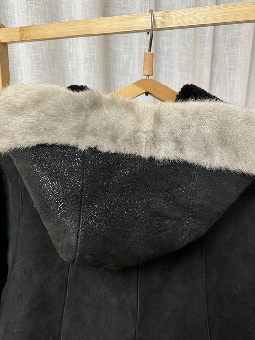 Супертеплая женская дубленка