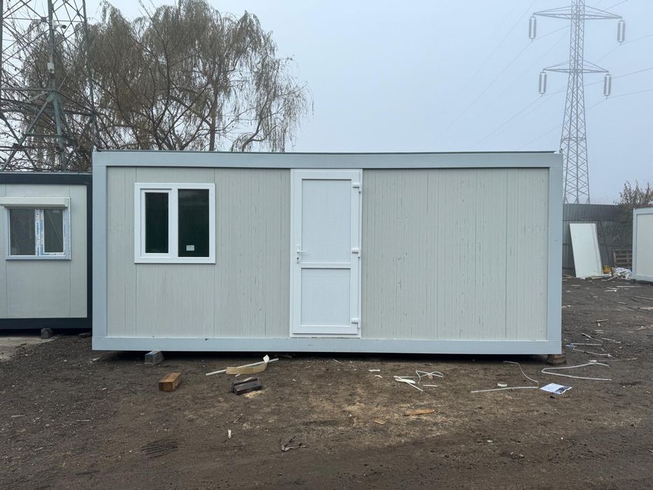 Containere birou container santier paza vitrina