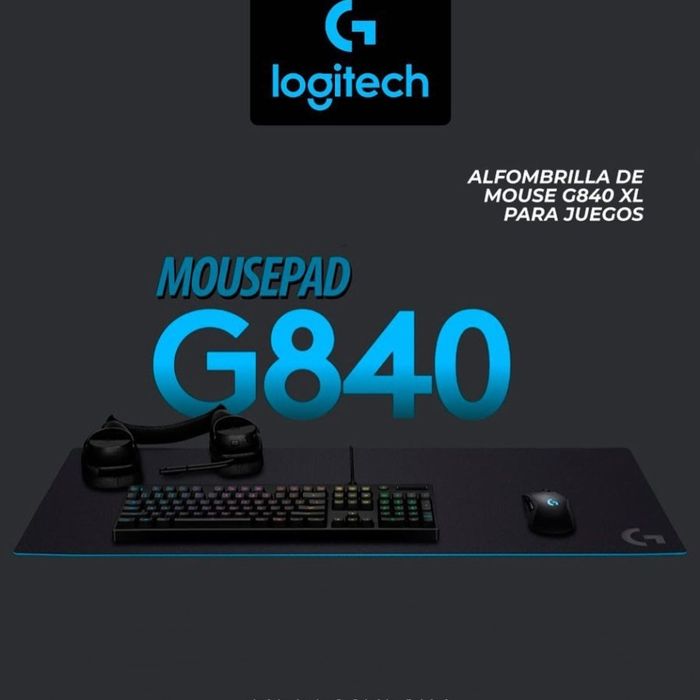 Оригинал! Logitech G840 XL (1шт) Коврик (размер 900×400×4мм)