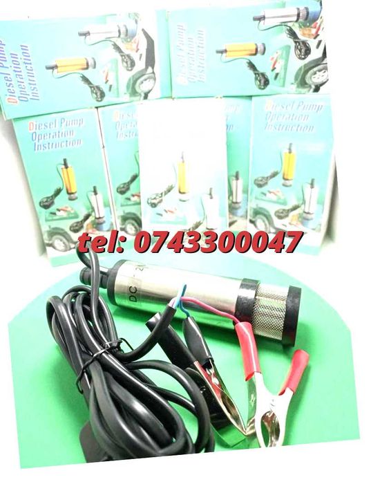 Pompa Transfer Lichid Submersibila Electrica 12v