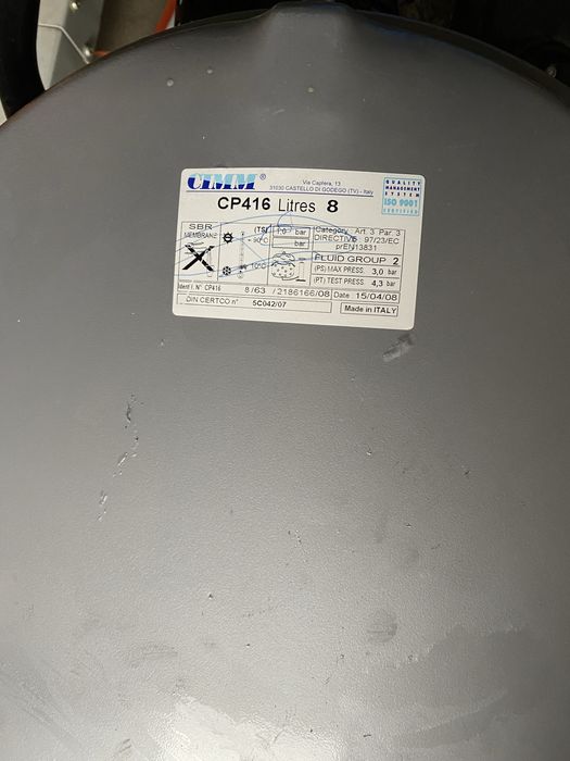 Vas expansiune 8litri