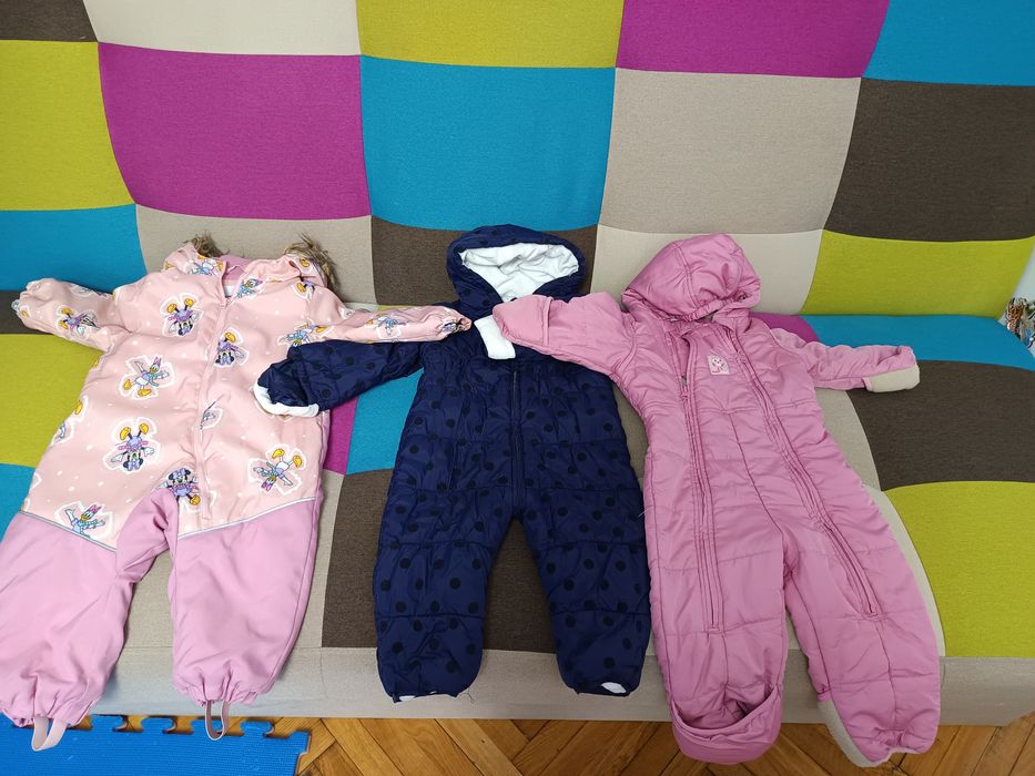 Salopete iarnă fetițe mărimi 74-86