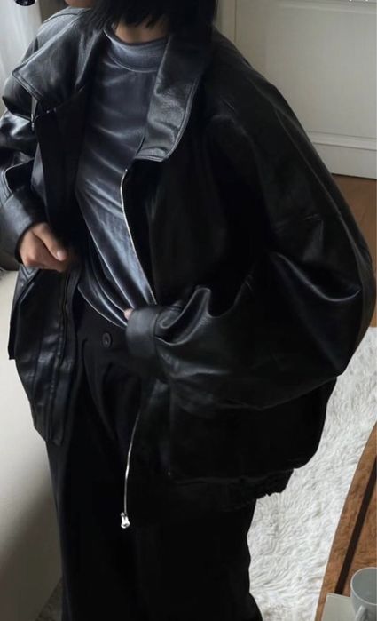 Куртка- Бомбер с воротником стойка