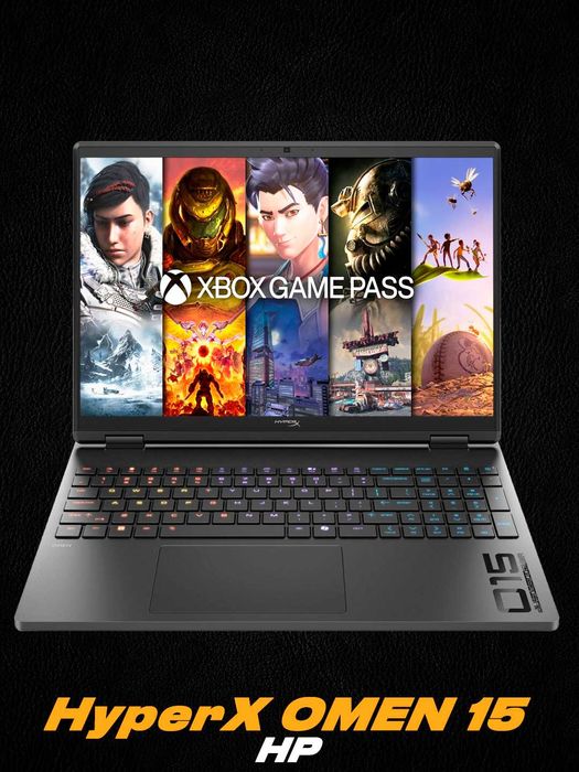 HP Omen 15 / Ryzen 7-260 / 24GB / 1TB / RTX 5060 8GB / Гарантия 1 год