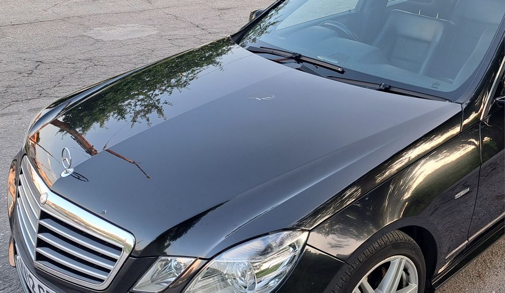 Преден капак Мерцедес Е класа W212 Mercedes E class S212 черен