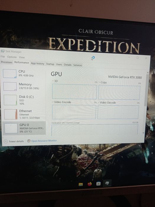 2К/1440p МОЩЕН Геймърски Компютър RTX 3080