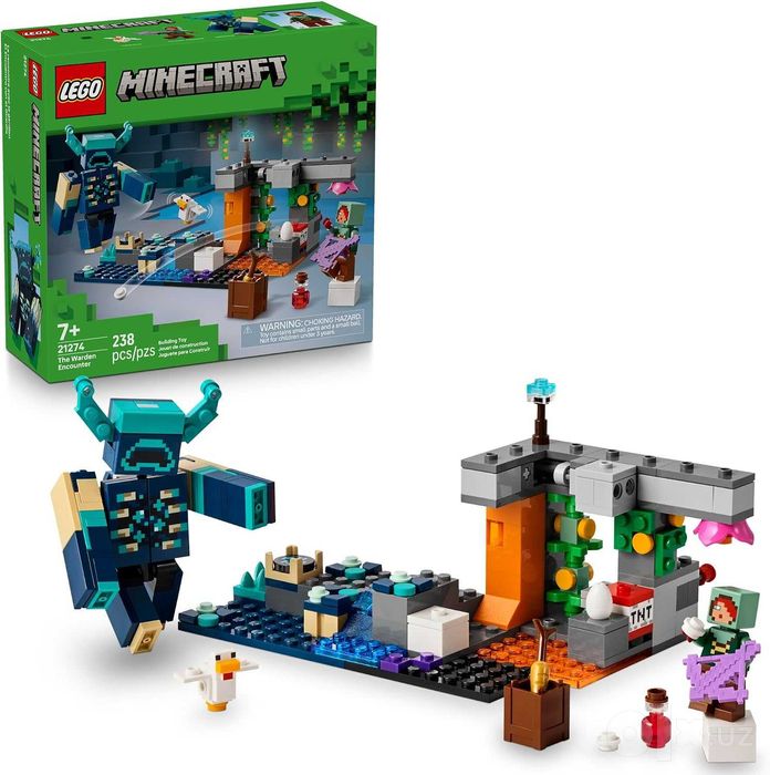 Конструкторы Lego minecraft 66805 ,21276, 21268,21263,21586 Оригинал