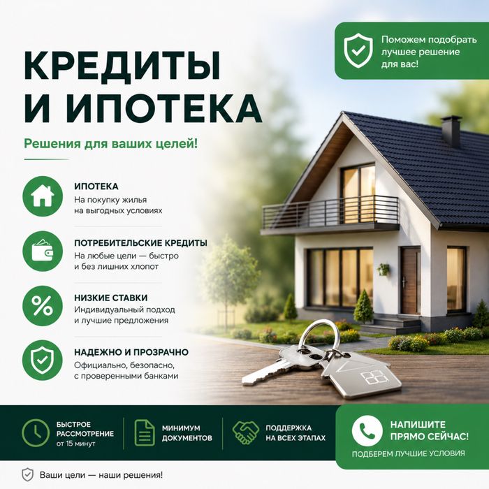 Кредит ипотека залоговый кредит