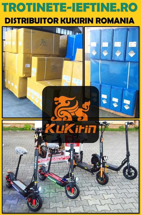Trotineta KuKirin G4 Motor 2000W, 70km/h, HIDRAULICA Model de TOP! NOU