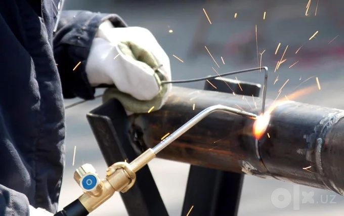 Газасварка и  Сварка ишларини киламиз 10 киши  перечисления и накт