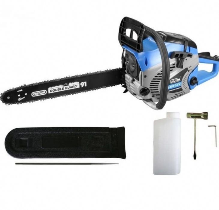 Drujba cu motor in doi timpi KS 450-53 V Gude 95015, 2.7 Cp, 53 cm³