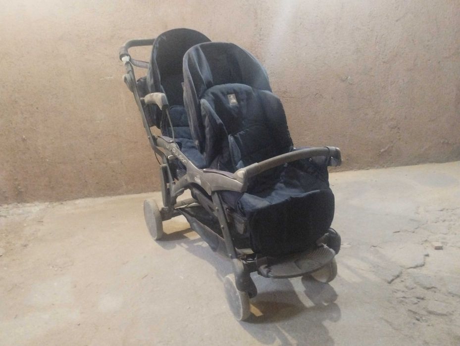 Детска количка за близнаци Cam Pulsar