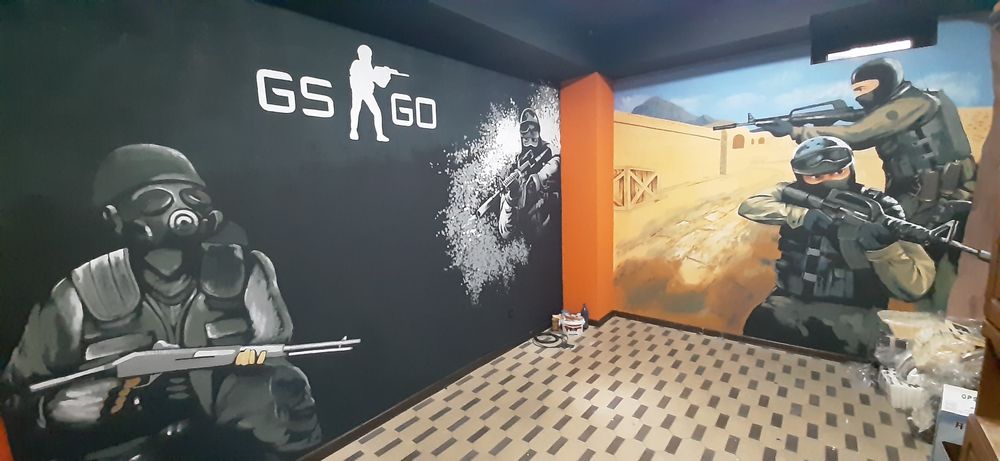 Rassom.Рассом.Художник.Devorga rasm chizish.Роспись стень.3D Stret art