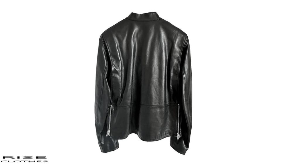 Saint Laurent Cafe Racer Leather Jacket