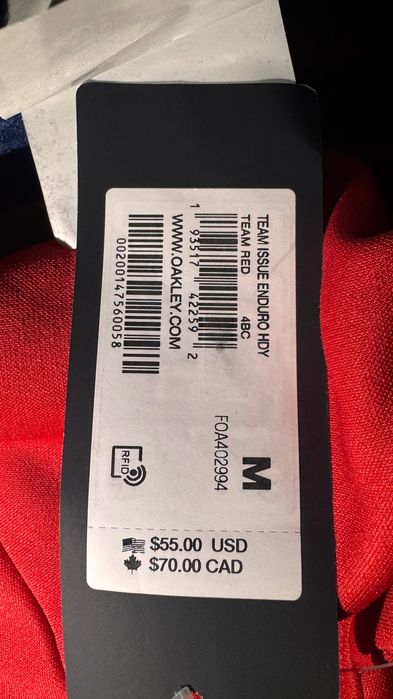 Фирменное худи Oakley