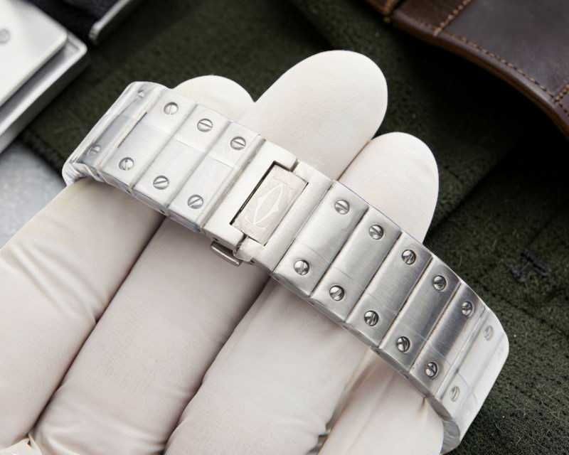 Мъжки Cartier Santos de Cartier Green с автоматичен механизъм