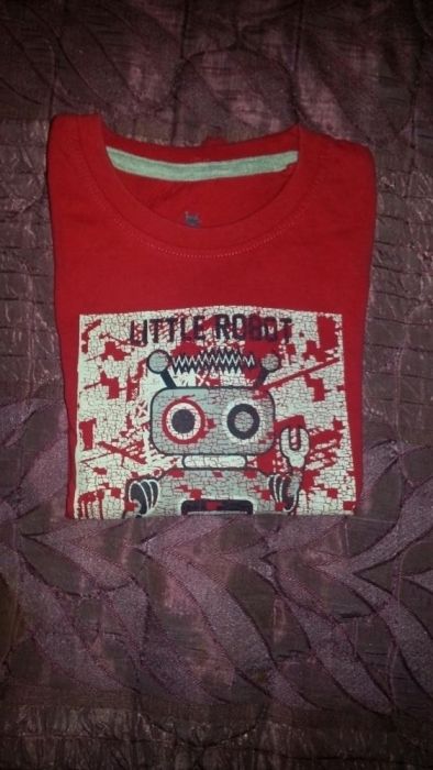 Детски лот дънки Reserved + блуза Lupilu за момченце на 5-6 год.