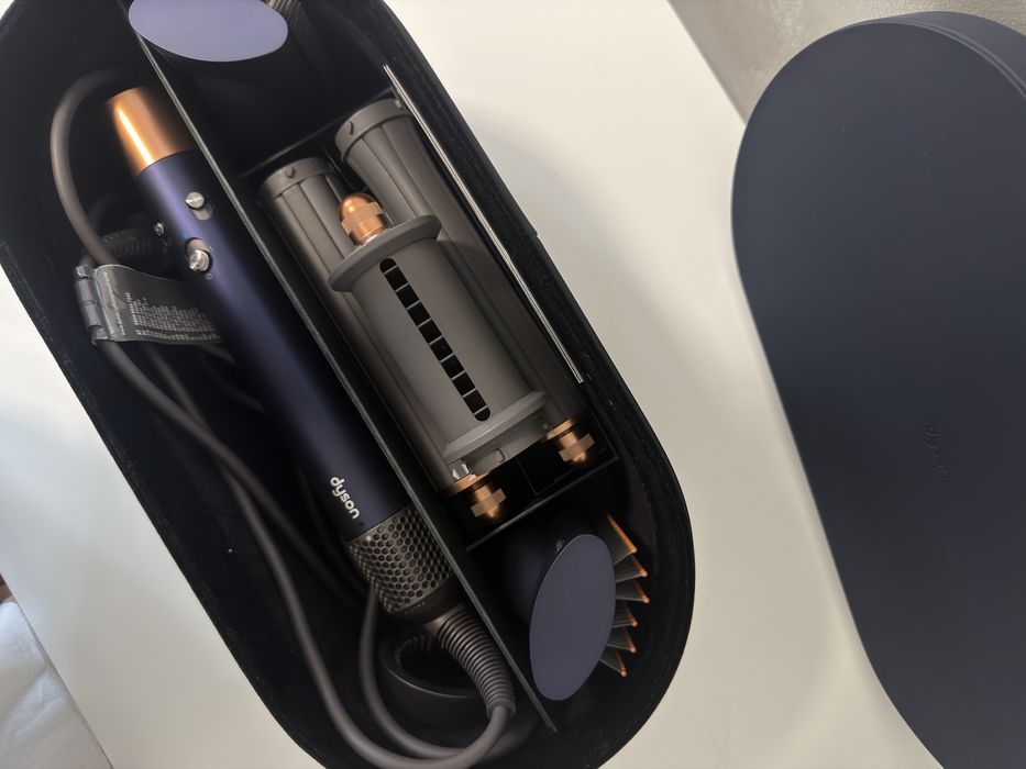 Dyson Airwrap Complete Long HS05 в цвят Prussian Blue / Rich Copper