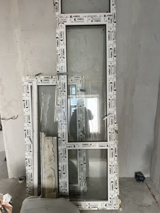 Пластик двер для балкона