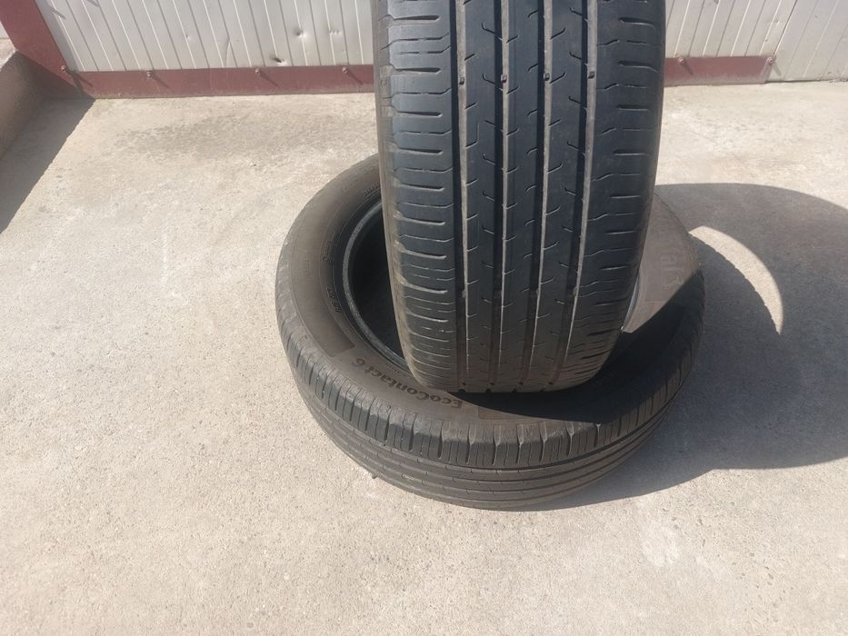 125 lei bucata! Doua anvelope de vara 205 55 r16 Continental Ecocontact 6
