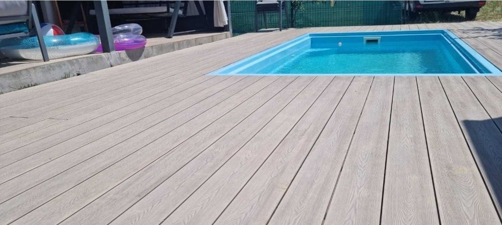 Pardoseală DECK WPC – Montaj la cheie | Terase, balcoane, piscine