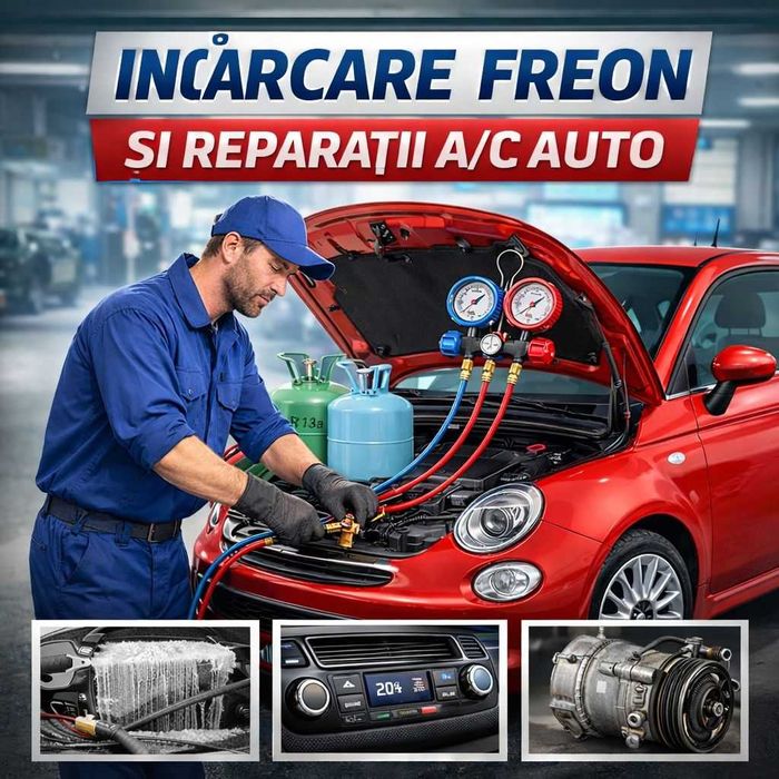 Freon Valcea ! R134A  ! Reparatii AC Valcea !