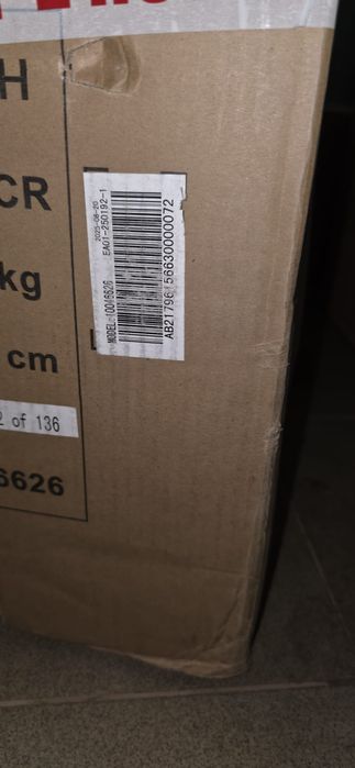 Audrey Evo 49.5cm 95L Mini frigider Crem, sigilat