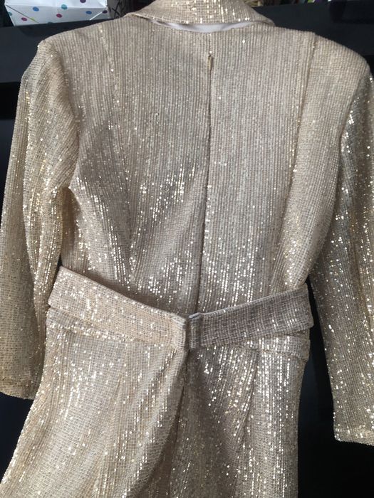 Rochie Bby aurie marimea s