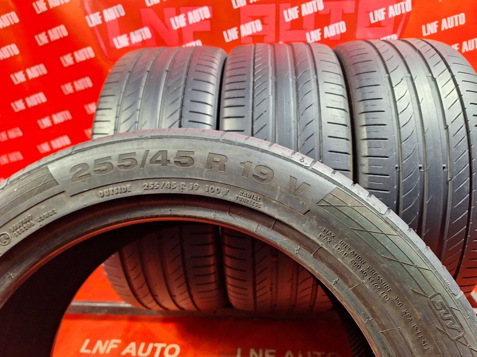 Anvelope de VARA - 255/45/19 - Continental - 6.4 MM - DOT 2018 !