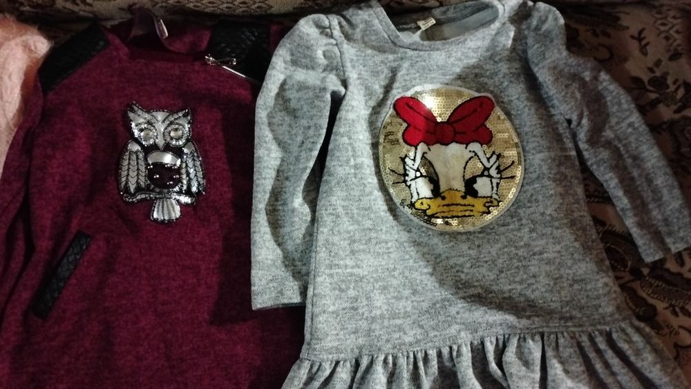 Детские платья. На девочку 4-6 лет