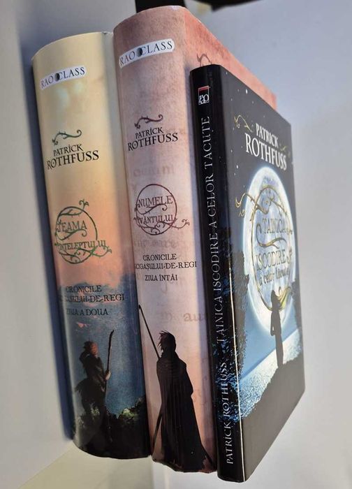 Vanzare Colectie PATRICK ROTHFUSS_Cronica ucigasului de regi _vol 1&2