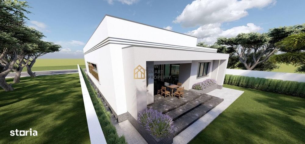 Vila Moderna Santandrei 4 camere- Arhitectura Contemporana