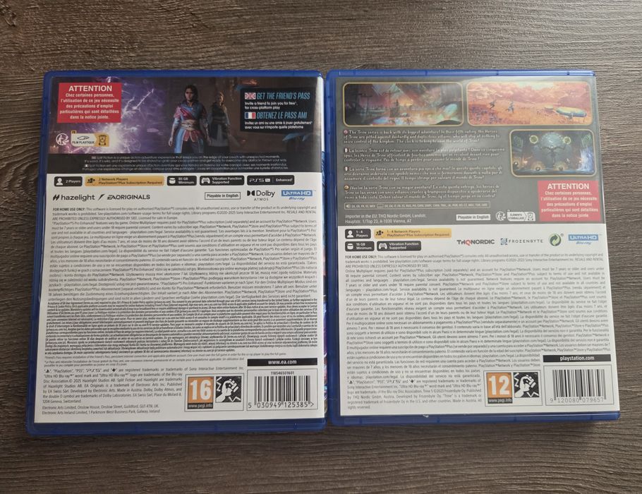 Игры на двоих пс 5.