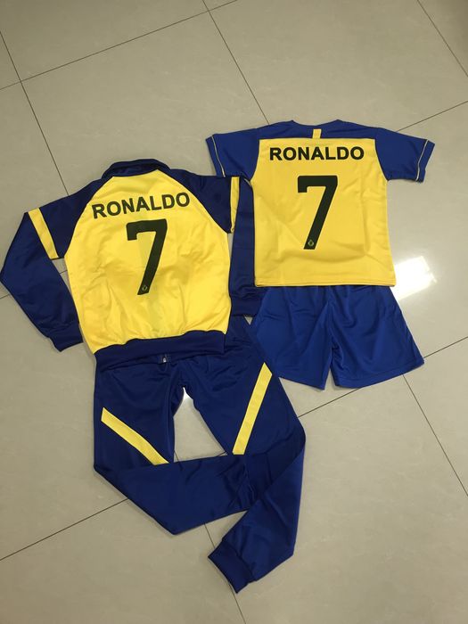 Комплект дълъг с къс екип Роналдо 2025 БГ производство
