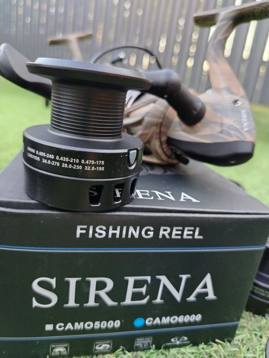 Set 4 mulinete Camo Diamant Alb 6000