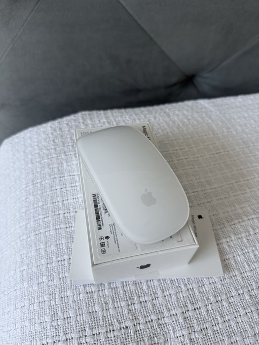 Apple Magic Mouse в бял цвят, модел MXK63ZM