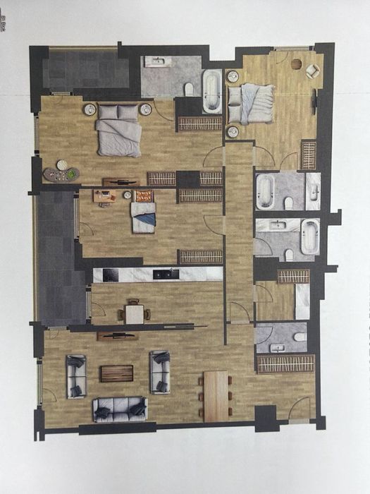 Продается 4х ком квартира жк Tashwell ор-н Яккасарай Карадениз
