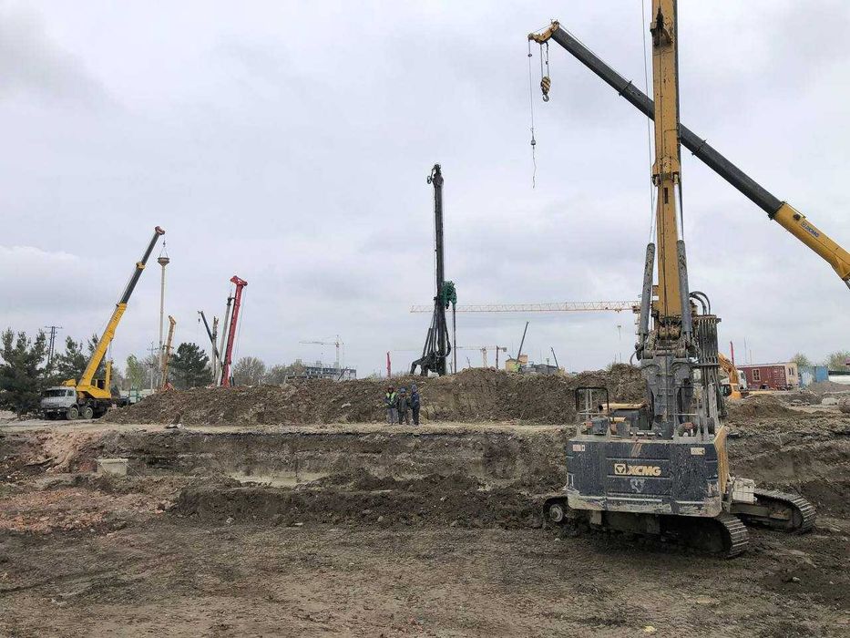 Мост ва бино барқарорлиги свая бурения орқали таъминланади