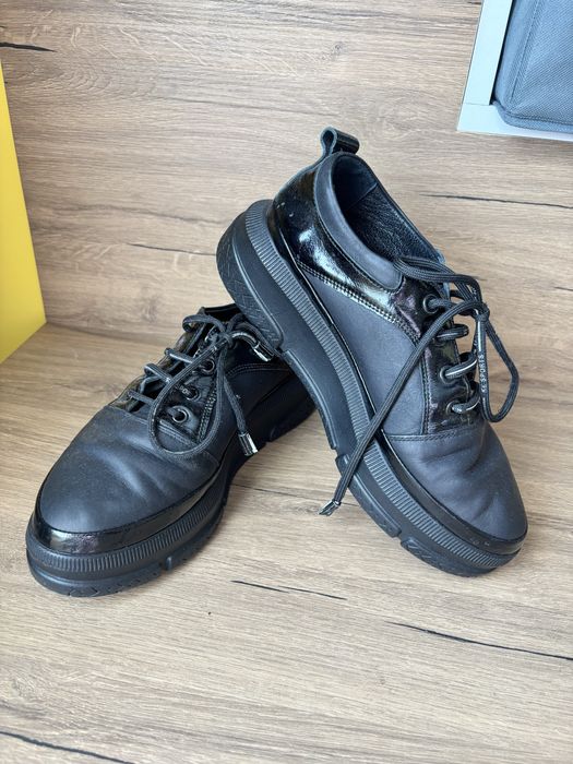 Дамски обувки естествена изкуствена кожа 37 39