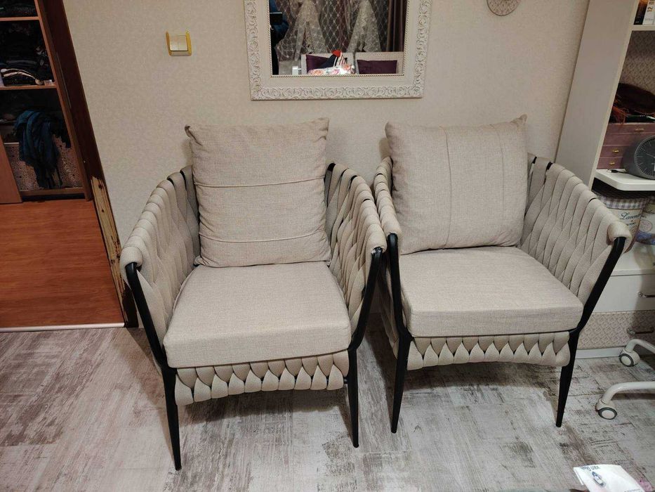 продавам градински сет нов