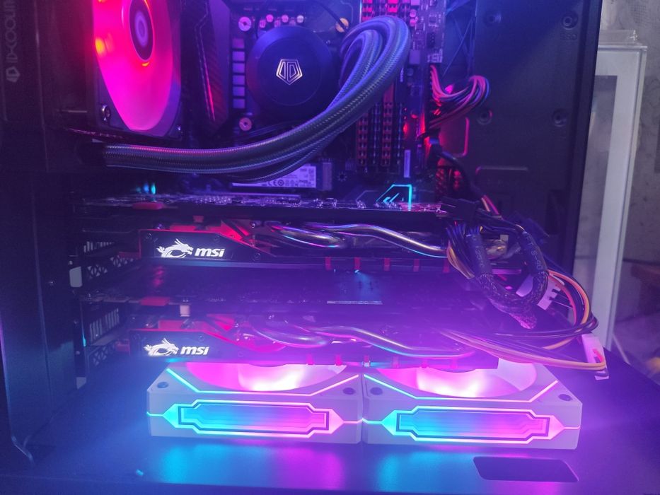 2 placi gtx 970  pachet sli