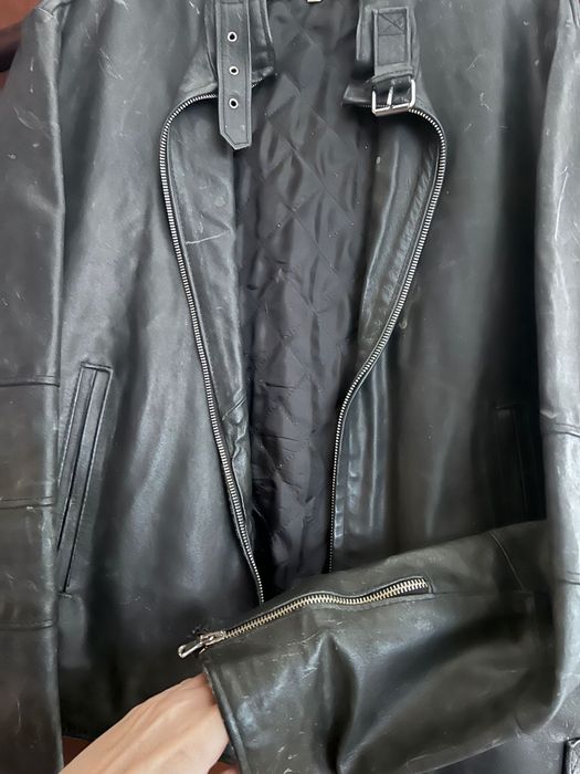 Geaca de piele model used