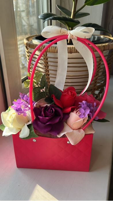 Мыльные цветы, мыльные букеты